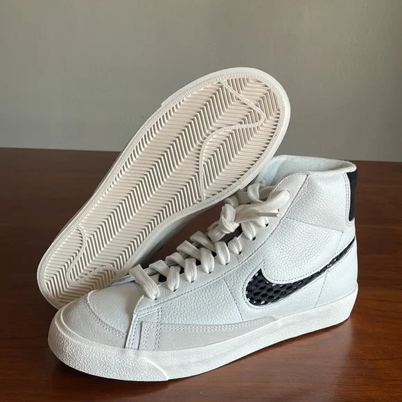 Nike Shoes Nike By You Id Blazer Mid 77 Leather Whiteblack
